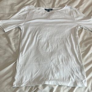 Ralph Lauren White Short Sleeve Tee